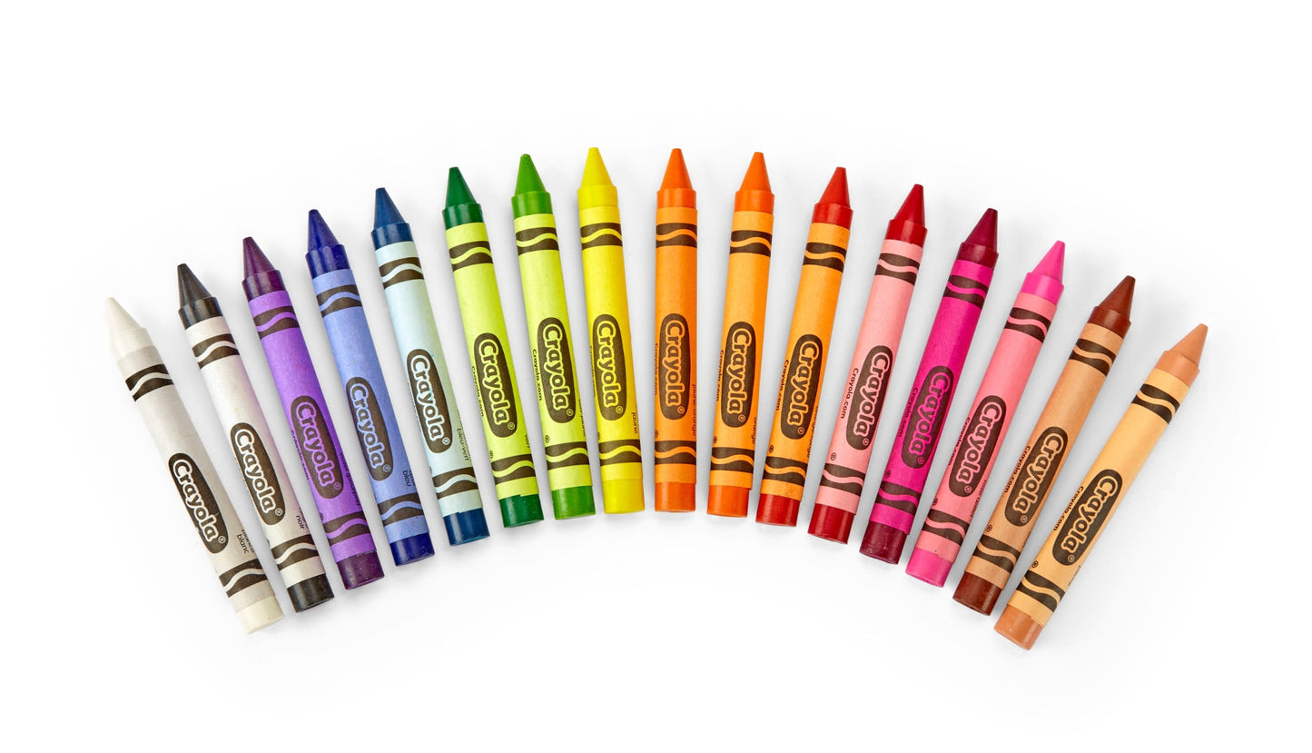 Crayola Large Size Classic Crayons, 16 Count And Colors