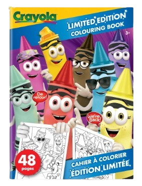 Crayola Limited Edition Retired Colors 1 Box Crayons, 1 Book, & 8 Sharpeners