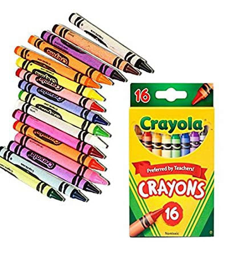 Crayola Classic Crayons Ages 3 and Above (16 Count)