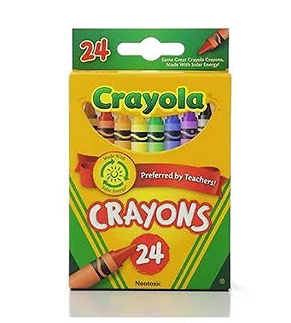 Crayola Crayons, 24 Count 52-3024 Case of 12 Packs