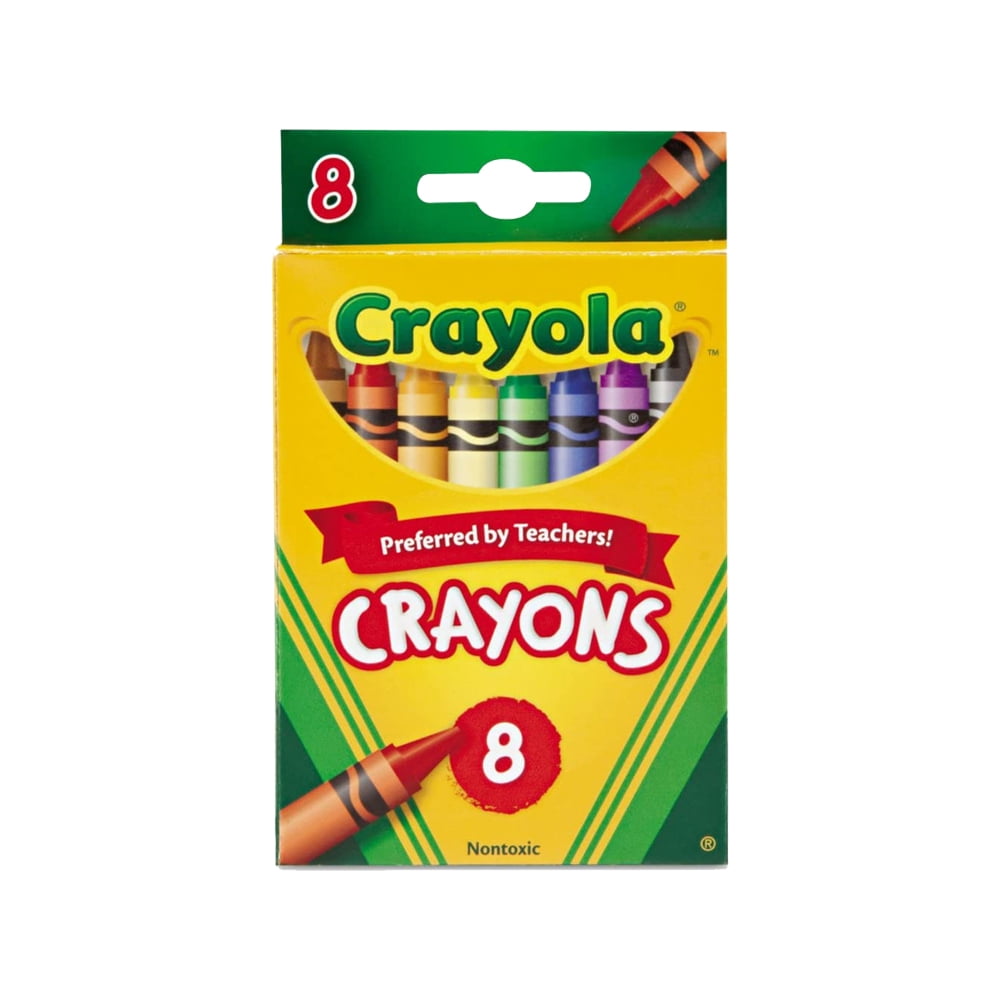 Crayola Crayons, 8 Count (Case of 48)