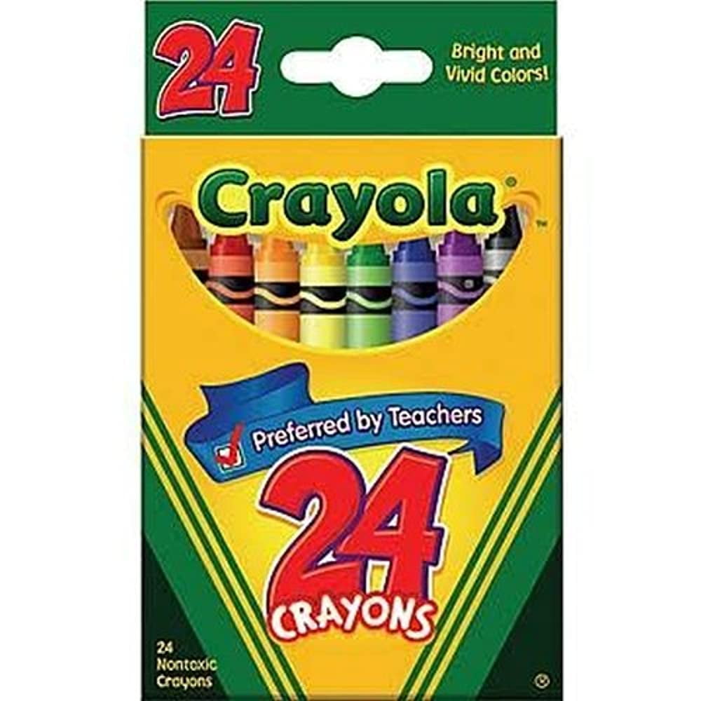 Crayola Crayons, 24 Count 52-3024 Case of 12 Packs