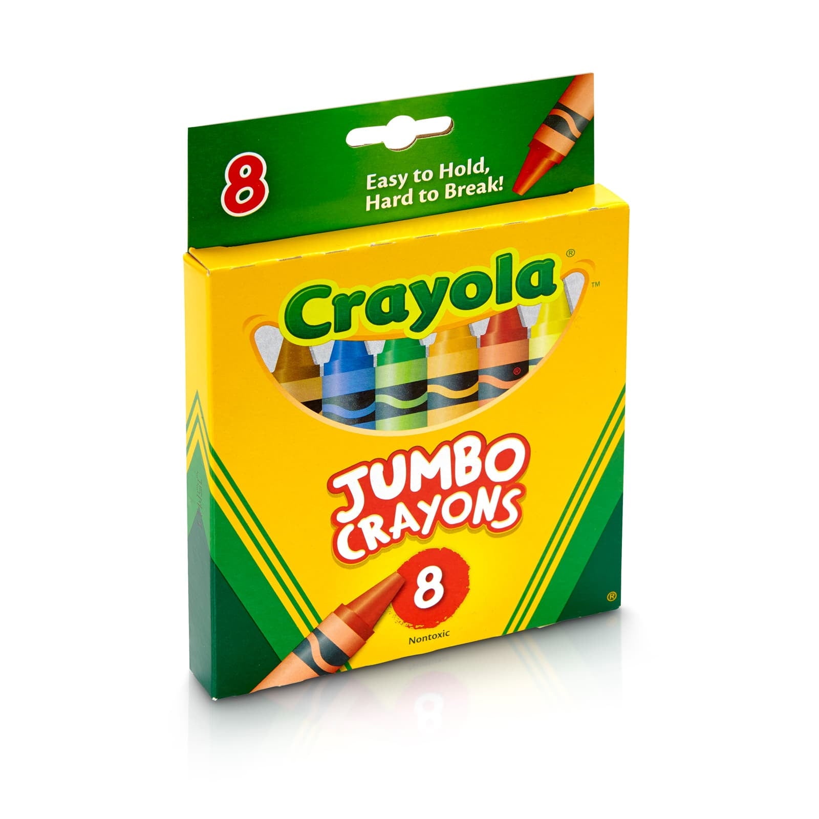 12 Packs: 8 ct. (96 total) Crayola Jumbo Easy Grasp Crayons
