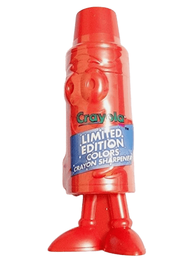 Crayola Limited Edition Crayons Set 8 Retired Colors + Red Sharpener & Coloring Book