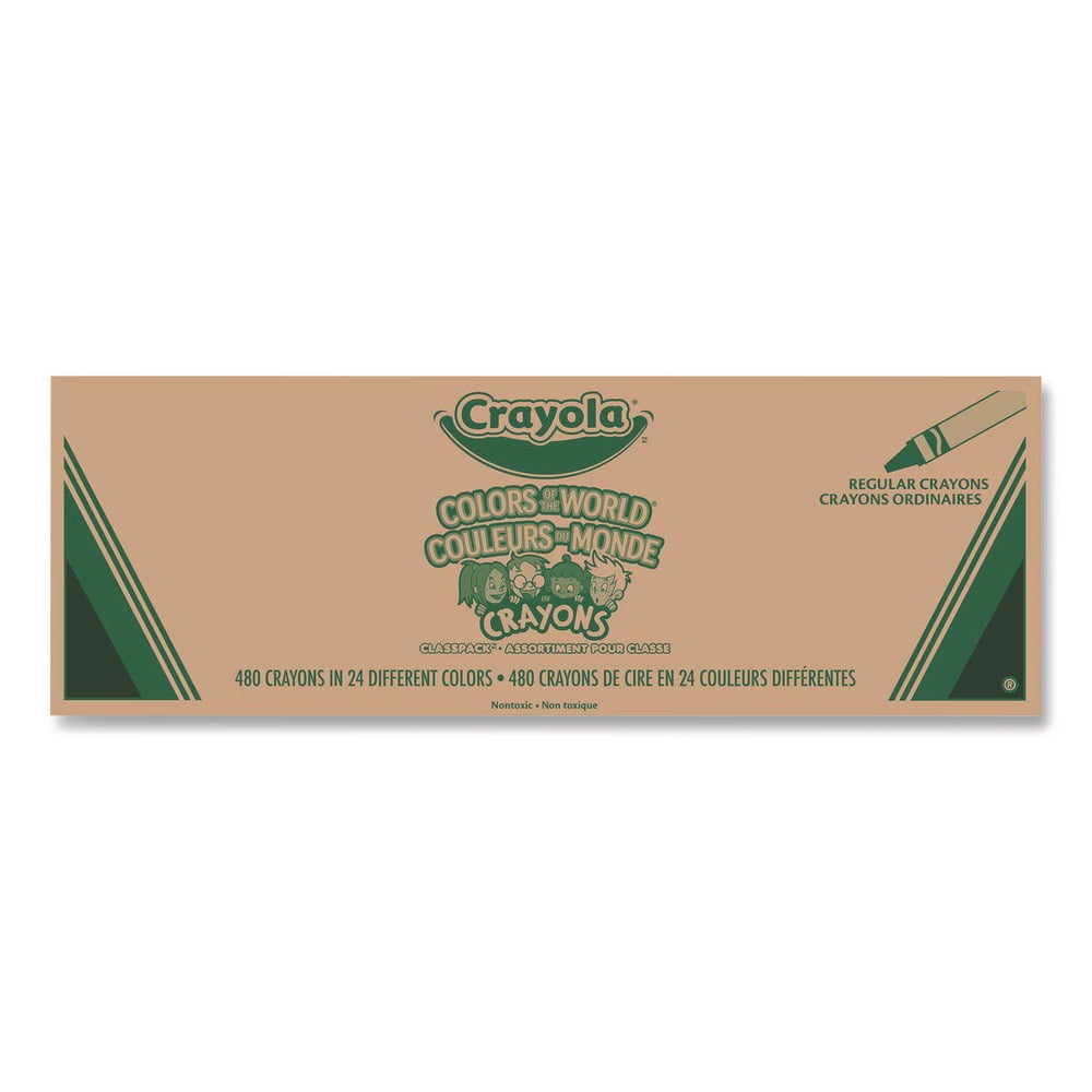Crayola Colors of the World Classpack (480 Count)