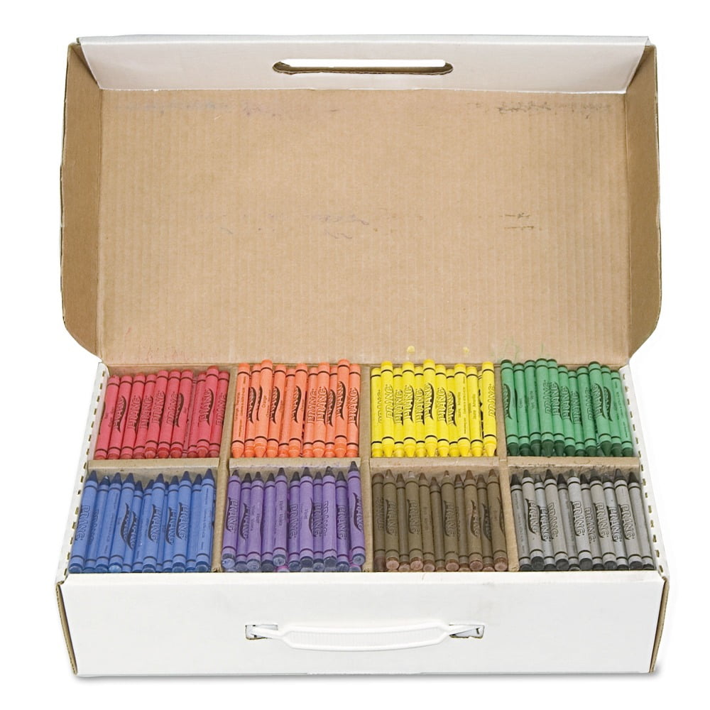 Prang Crayons - Pkg of 800, 8 Colors