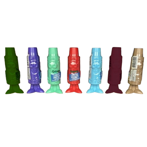 Crayola Limited Edition Retired Colors 1 Box Crayons, 1 Book, & 8 Sharpeners