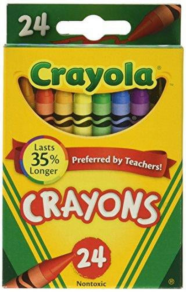 Crayola Crayons 24 Count Box (6 Pack)