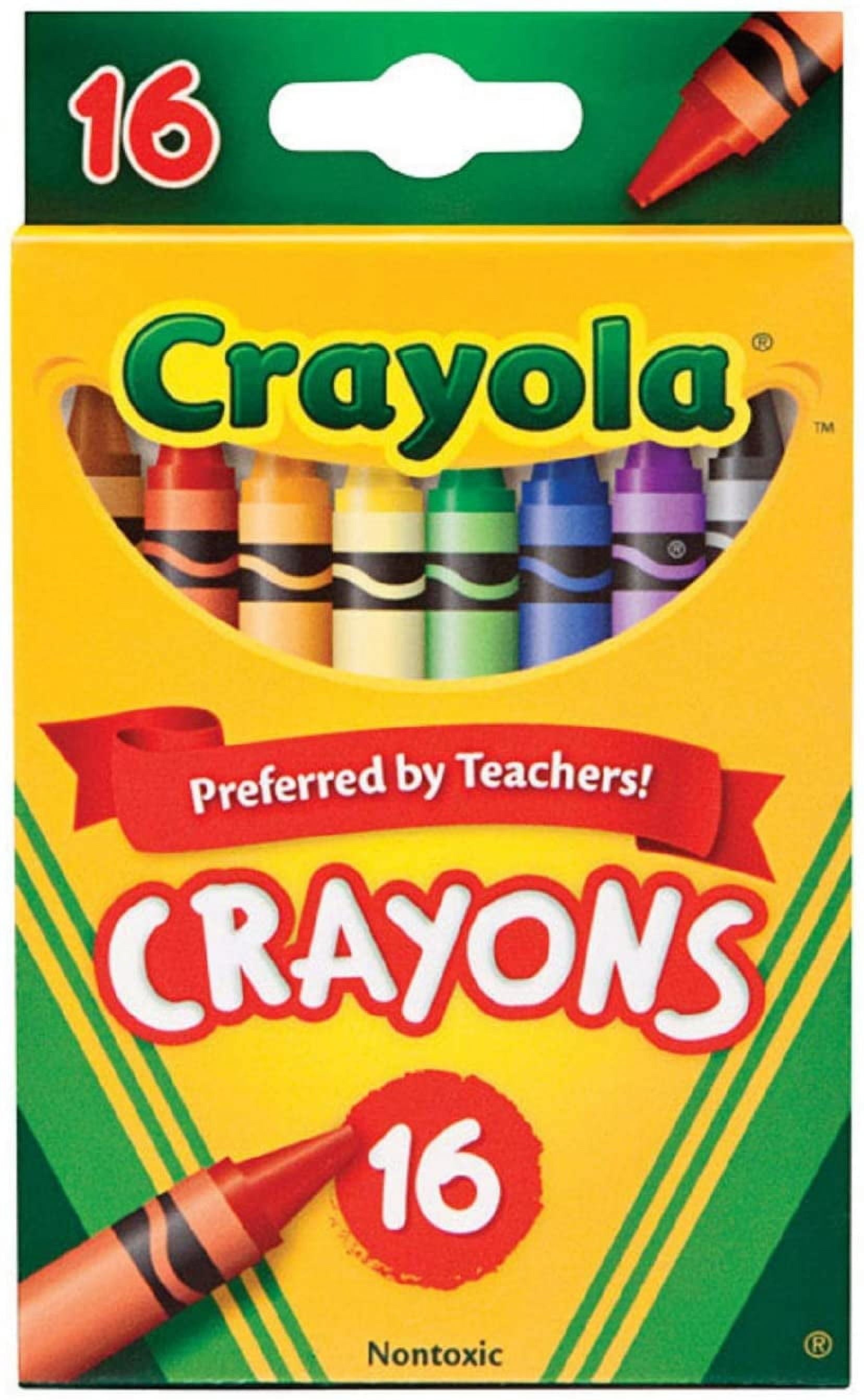 Crayola Classic Crayons Ages 3 and Above (16 Count)