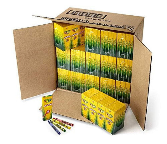 Crayola Crayon Tuck Box, 4 Count 360 Pack