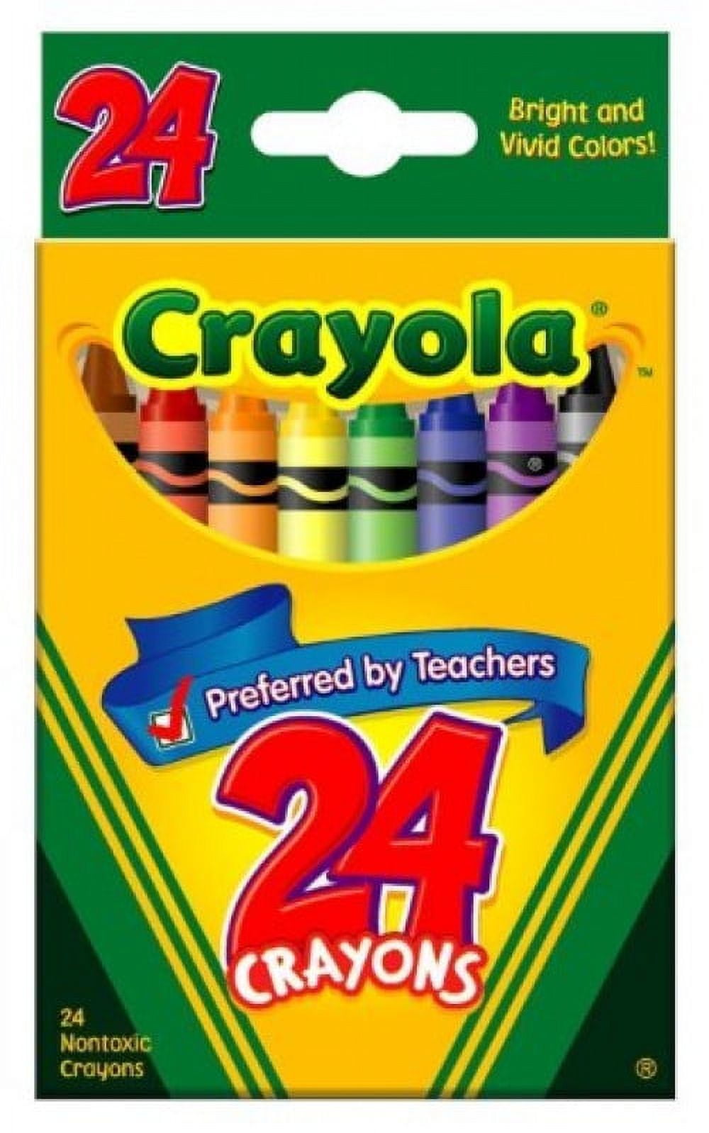 Crayola Crayons 24 Count Box (6 Pack)