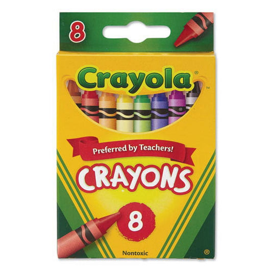 Crayola Crayons Peggable Assorted Colors, 1 Pack of 5 Piece