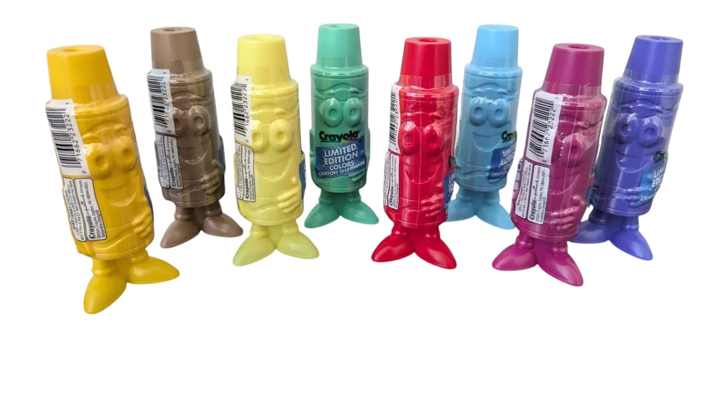 Crayola Crayons Sharpener retired colors set of 8 Limited Edition